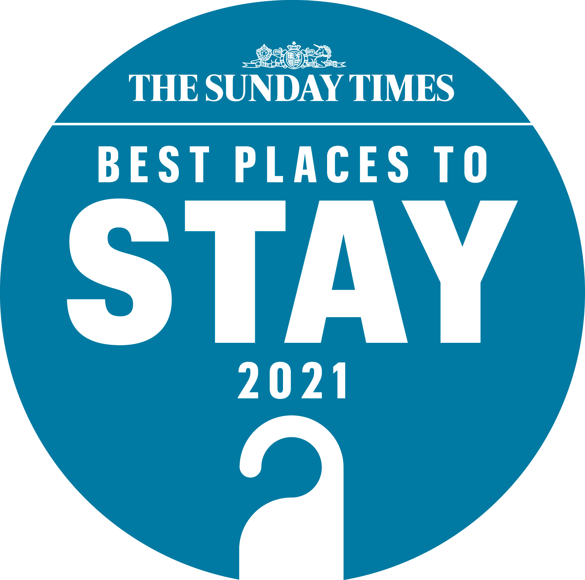 sunday times best places to stay 2021 logo ingleside house